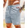 Men Corduroy Sweatpants Summer Beach Casual Shorts Men's Baggy Shorts Basketball Short Trousers Solid Color Sportswear Men