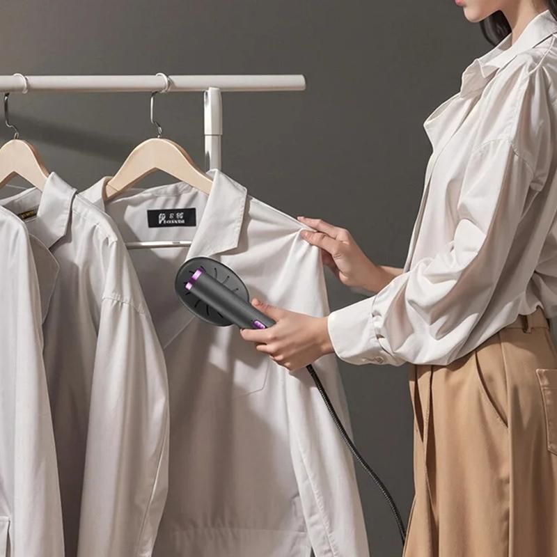 Portable Travel Hanging Iron, Handheld Steamer Iron, Travel Specific Fast Heating, Clothing Fabric Ironing Machine with Handle