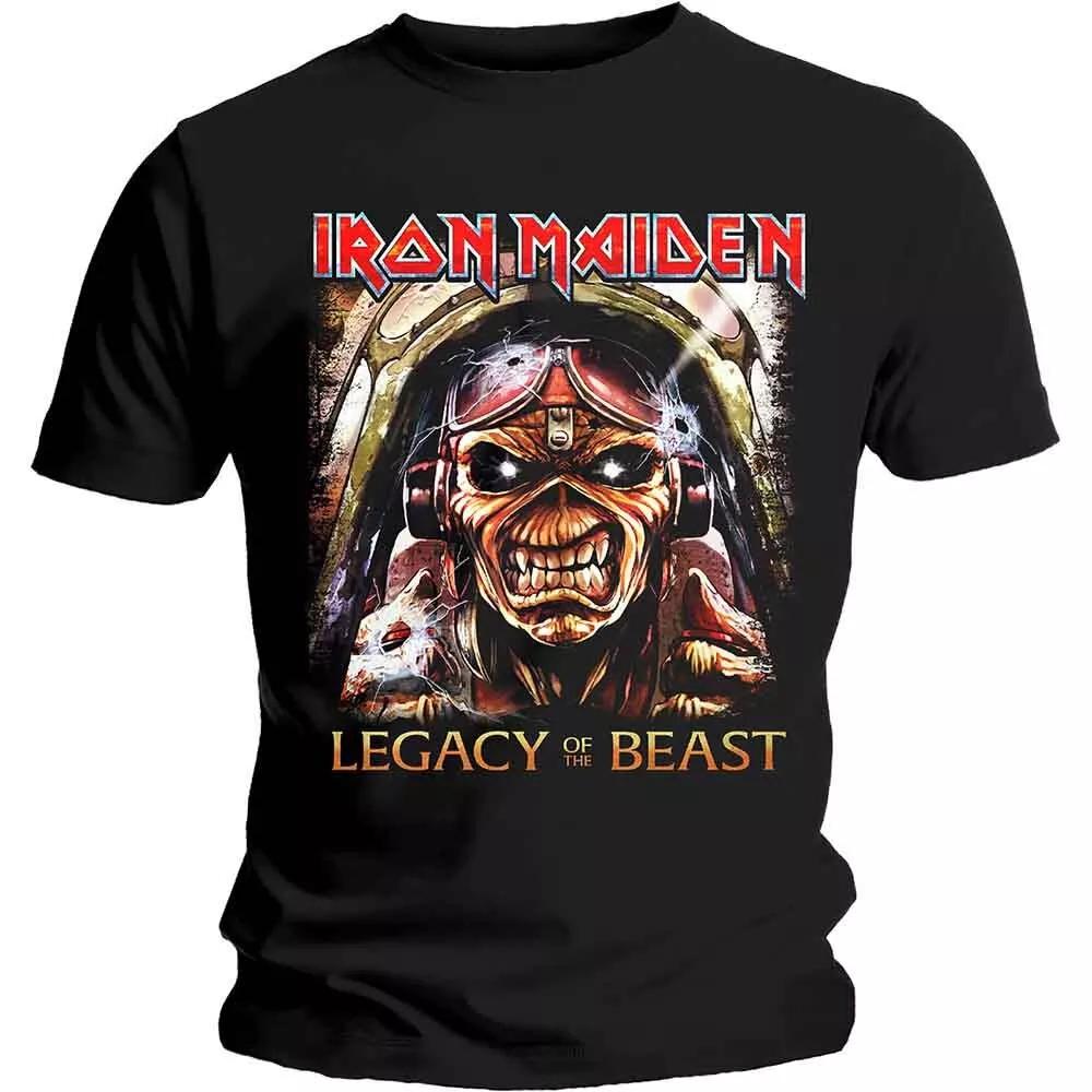 

Черная футболка Iron Maiden Legacy Aces - НОВАЯ 4XL