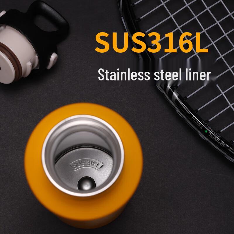 Quange 600ML Stainless Steel Quick-Open Insulated Sports Bottle