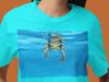 Under Water Frog Swimming T-Shirt | Tropical Amphibian Graphic
