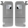 Gray  Car Sun Visor Sunshade For Toyota Camry 2007 2008 2009 2010 2011Driver Passenger side Right Left Organizer  7432006780B0
