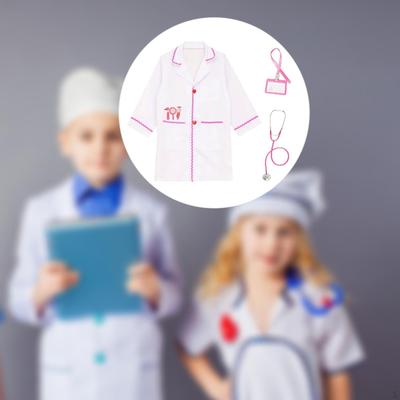 Çocuk Rol Yapma Doktor Kostümü Çocuk Hemşire Kıyafetleri Çocuklar İçin Erken Eğitici