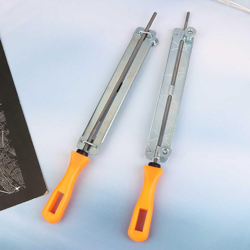 1PC 4/4.8mm Mechanical Chainsaw Sharpening Files With Plastic Handle Woodworking Chain Saw Tool Abrasives Tools Chainsaw File