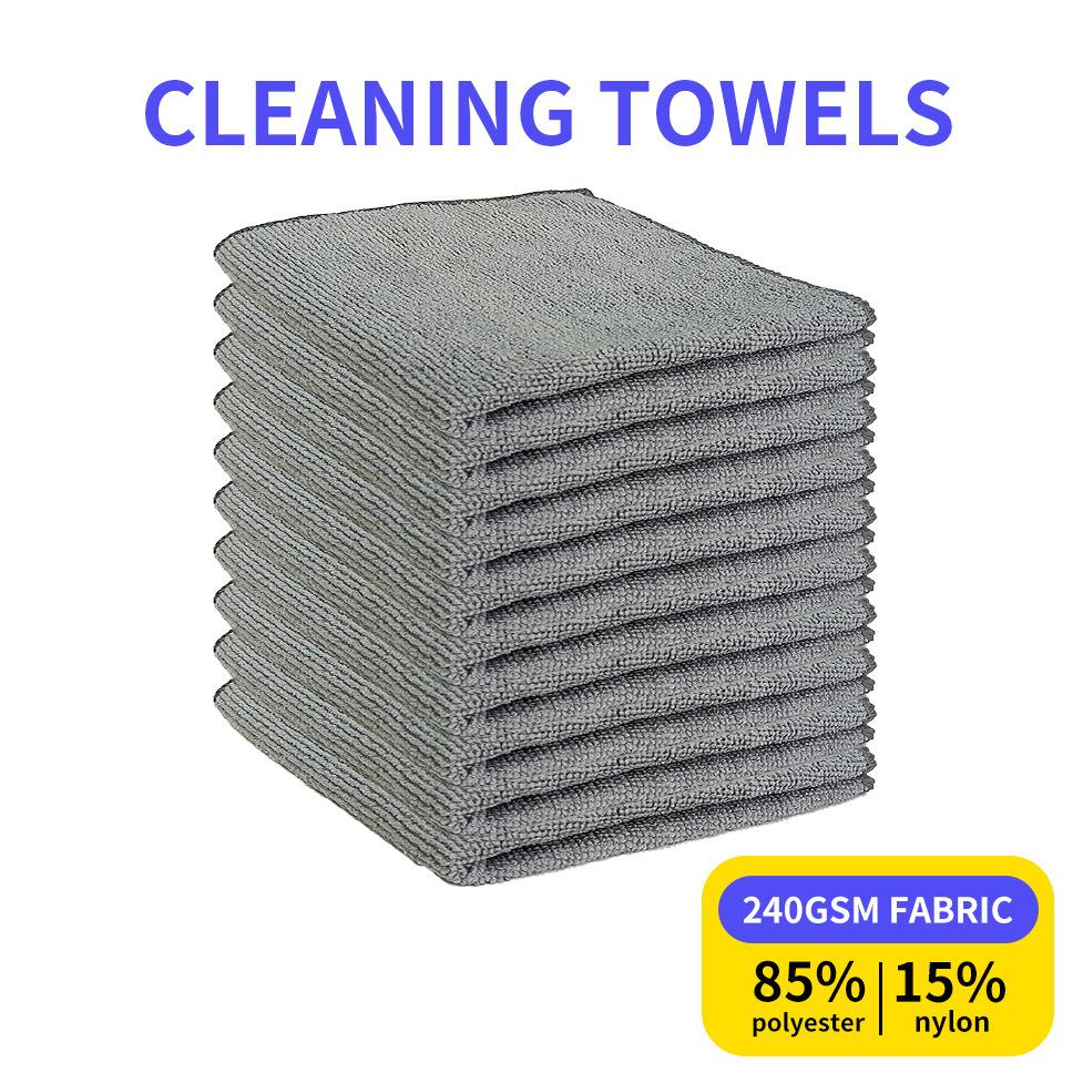 Dishwashing Cloth Kitchen Rag Custom Scouring Pad Household Products Multifunctional Cleaning Towel 30*30CM 10 Piece Microfiber