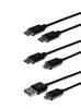 Ledger OTG Kit for Cryptocurrency Hardware Wallets with Cable Set