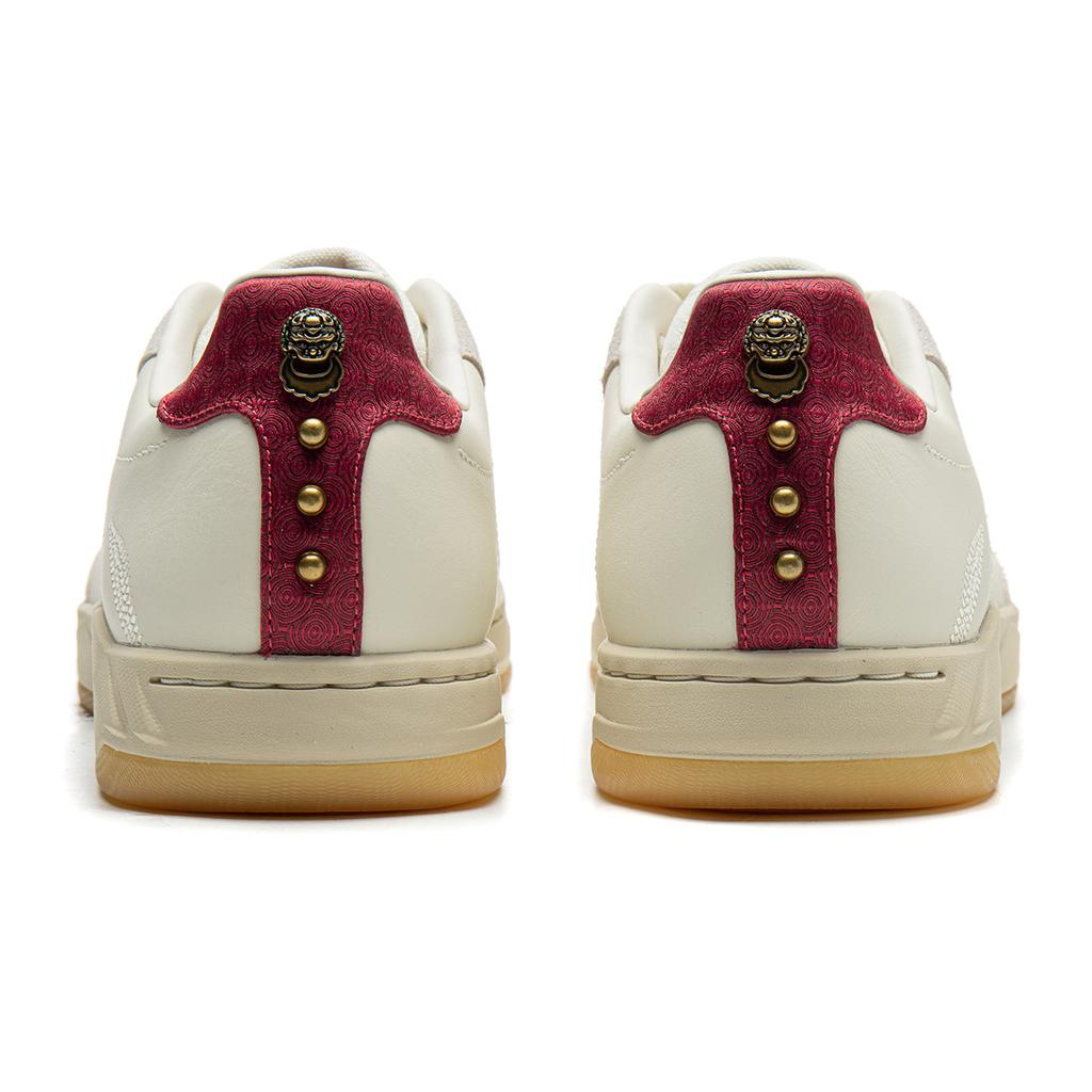 Li Ning X GUGONG Hedge Slip Resistant Cushioning Breathable Height Increasing Low Top Skateboard Shoes Unisex AGCV459-1
