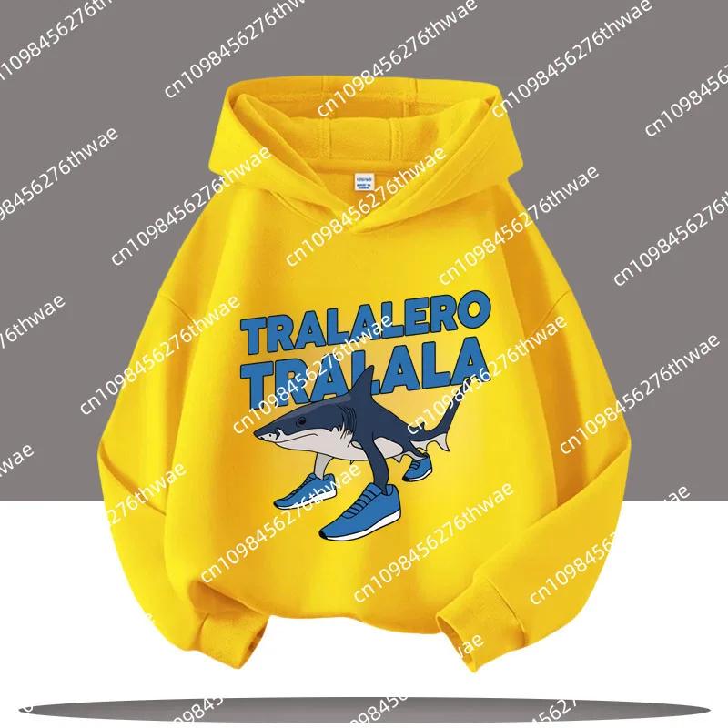 Tung Tungtung Sahur Ležérní Top s dlouhým rukávem Chlapecké oblečení Italský brainrot Dětská mikina Vtipná kreslená grafika Tenké mikiny