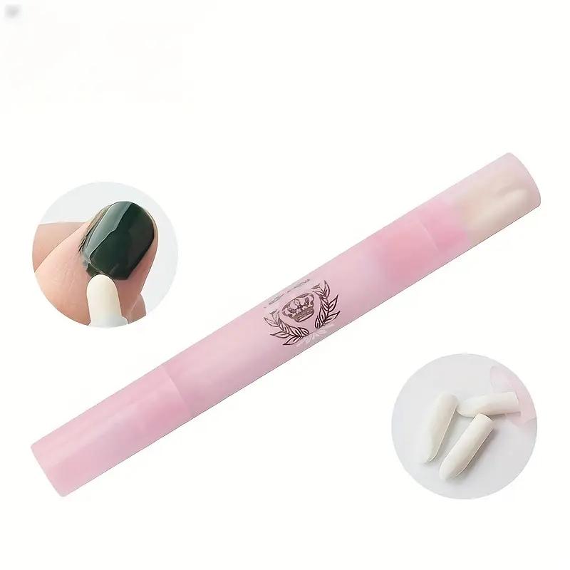 

1 шт., корректор для ногтей, маникюр, ручка, очиститель для лака, средство для снятия лака, исправление ошибок, случайный цвет 1PCS розовый