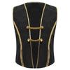 Dětský chlapecký středověký pirátský kostým vesta set renesanční vikingský styl pro Halloween cosplay party akce