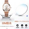 OLEVS Japanese Quartz Rose Gold with a Simple Stainless Steel Stylish Watch with 30M Water Popular Pink Gold Watch and Bracelet Perfect As a Day Gift