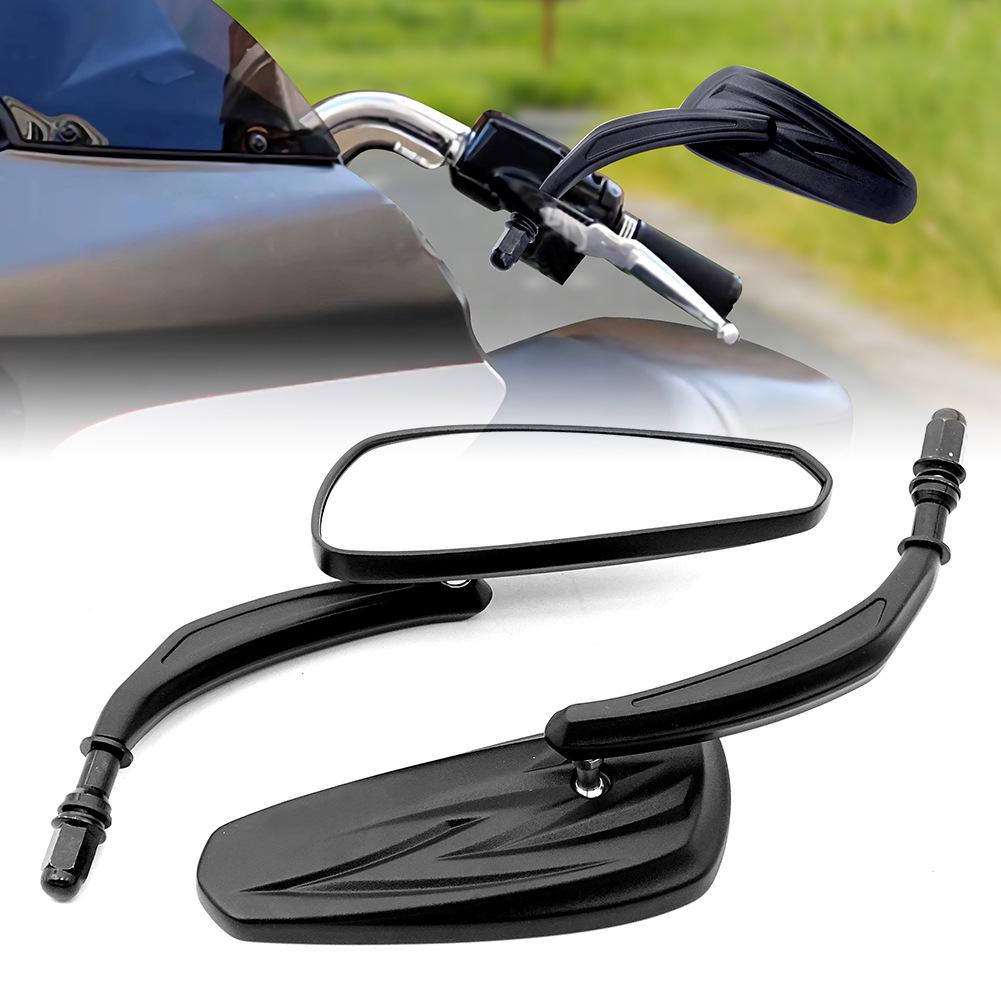 Harley Road King Fat Boy Metal Rearview Mirror for Motorcycle Customization