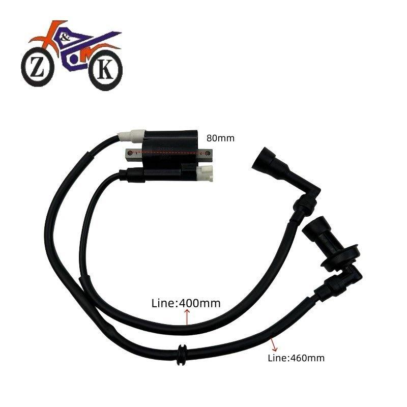 NS200 Ignition Coil For Bajaj Pulsar NS 200 Ignition Wire Cap Set Replacement Double Holes Wries Motorcycle Accessories