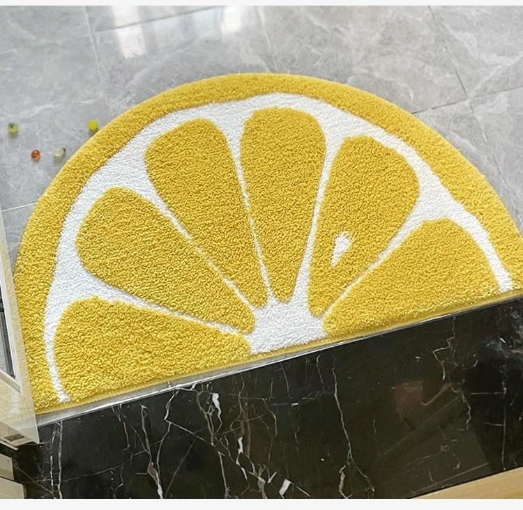 Ins Fresh Carpet, Bathroom Floor Mat, Water-Absorbing Anti-Slip Mat, Entrance Door Mat, Floor Mat, Home Decoration