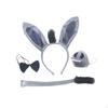 Bunny Costumes Props Kids Party Costume Suit Headband Fashion Novelty Halloween