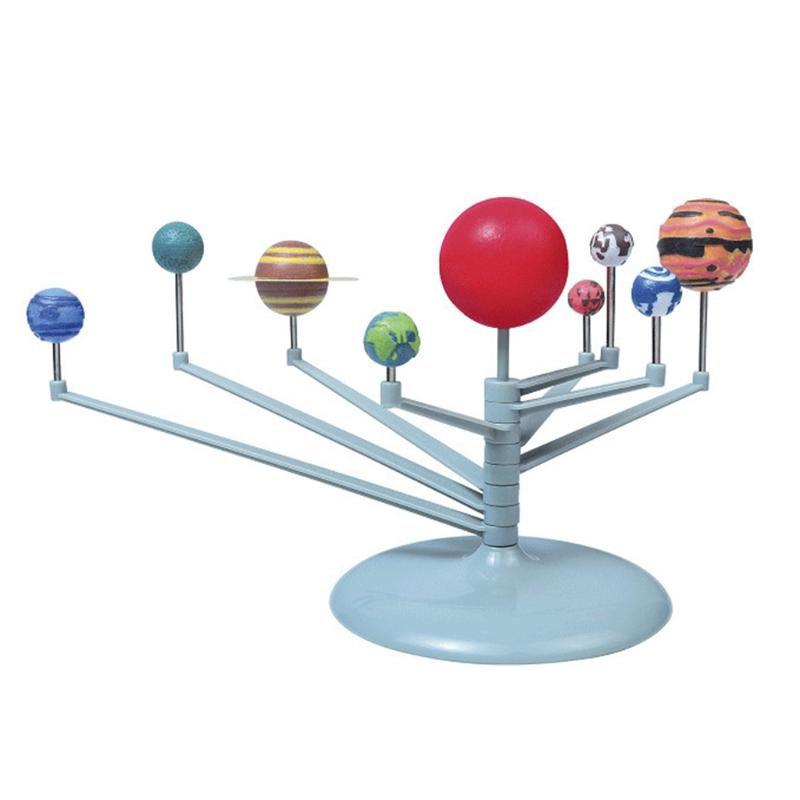 Children Solar Model Solar System Toy Educational Toys for 6-8 Year Old Kids Brain Training Improve Intelligence Toys