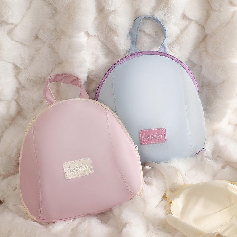 Portable Bra Underwear Organizer Waterproof Polyester Large Capacity Storage Bag for Travel Daily Use