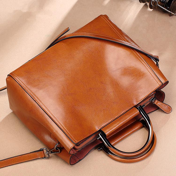 Women's Handbags, Leather Bags, Multi-functional Hand-held Mother Bags, Women's Single-shoulder Large Bags, Crossbody Bags, Women's Bags
