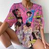 Y2k 90s 2000s hot selling fashion T-shirt art Kpop witch hunting group T-shirt printed short sleeved T-shirt clothing top