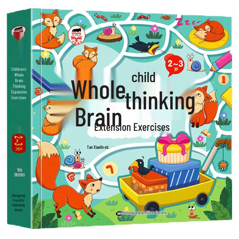 Children s Brain Development Game Book: Left & Right Brain Training for Ages 2-6
