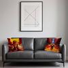 Characters Kyoujurous Rengoku Pillowcase Toon Gift Cushion Cover Bedroom Home Sofa Chair Seat Decor Pillow Case