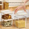 ZISIZ Airtight Transparent Food Storage Containers with Lids