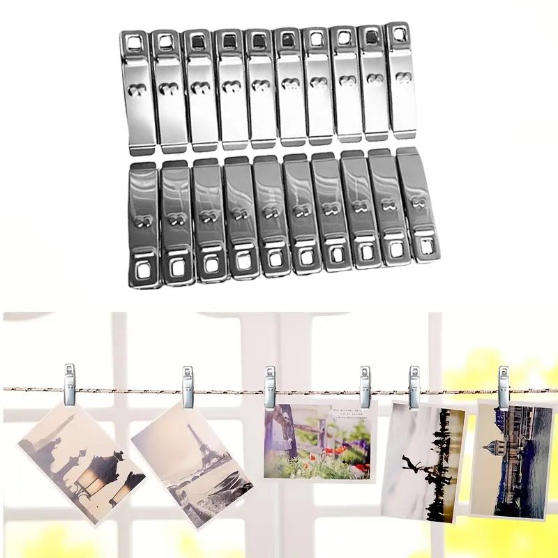 30Pcs (10pcs Pants Hangers + 20pcs Clips ) Anti-Slip & Stainless Steel | Compact Wardrobe Storage | White Orange Home Organizer