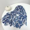Spring and Autumn Neck Protection Summer Sunscreen Lightweight Soft Printed Scarf