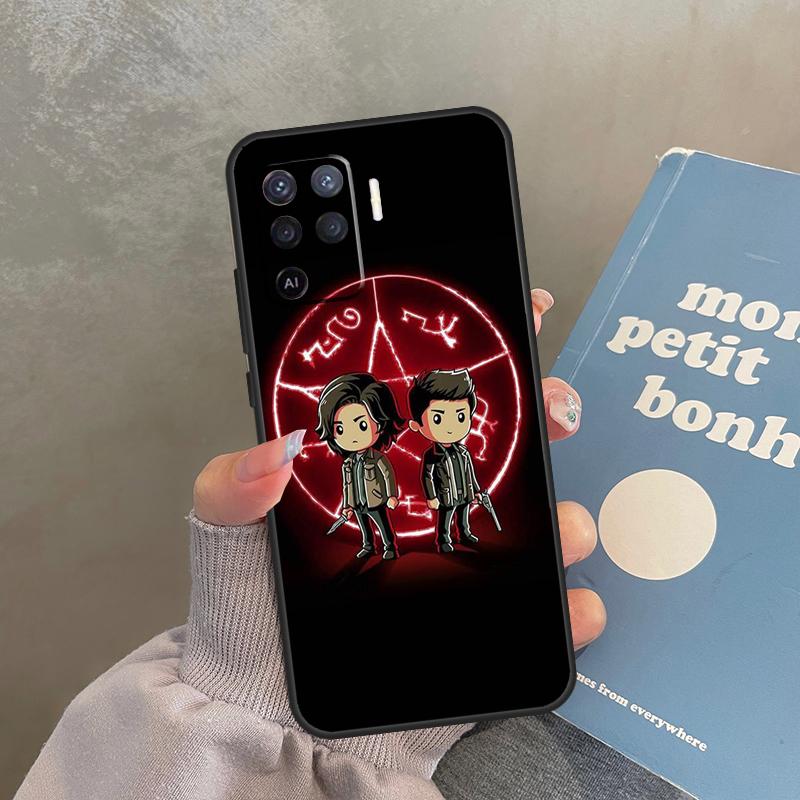 

Supernatural TV Pattern Case For Oppo A80 A40 A60 A98 A78 A18 A38 A58 A16 A76 A96 A17 A77 A74 A94 A54 A57S A15 Cover OPPO A18 4G