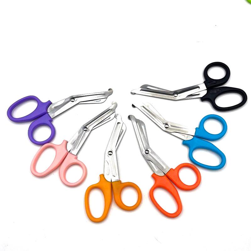 Multi-functional Scissors for Gauze, Bandages, Muscle Tape, and First Aid