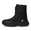 Fashion Men Boots Winter with Fur Super Warm Snow Boots Men Winter Work Casual Shoes Sneakers High Top Rubber Ankle Boots Fashion