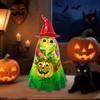 Colorful Halloween  Pumpkin  Hat Ornament, Adding Magical Fun To The Festival