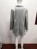 Women's Solid Color Double-Breasted Lapel Woolen Coat for Autumn/Winter 2025