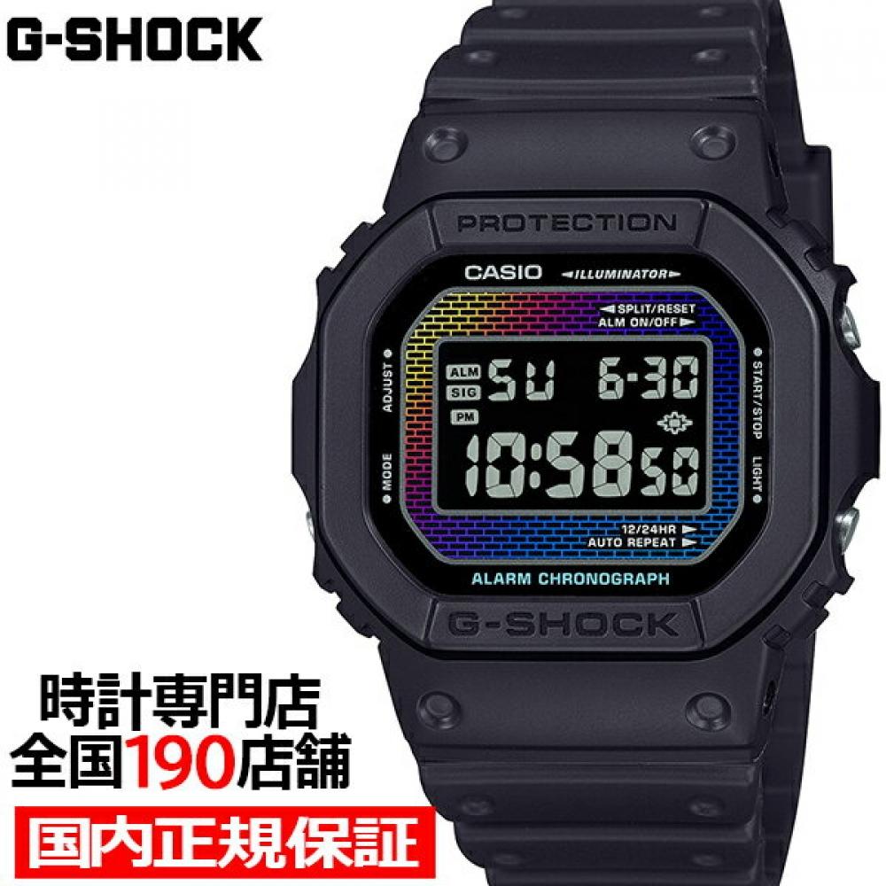

Casio G Shock DW 5600RW 1JF Выпущен 9 августа Радужная кирпичная стена