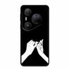 For Huawei Pura 80 Ultra 5G Case Wolf Tiger Lion Cat Black Silicone Soft Phone Case For Huawei Pura80 Ultra Back Cover Case Para