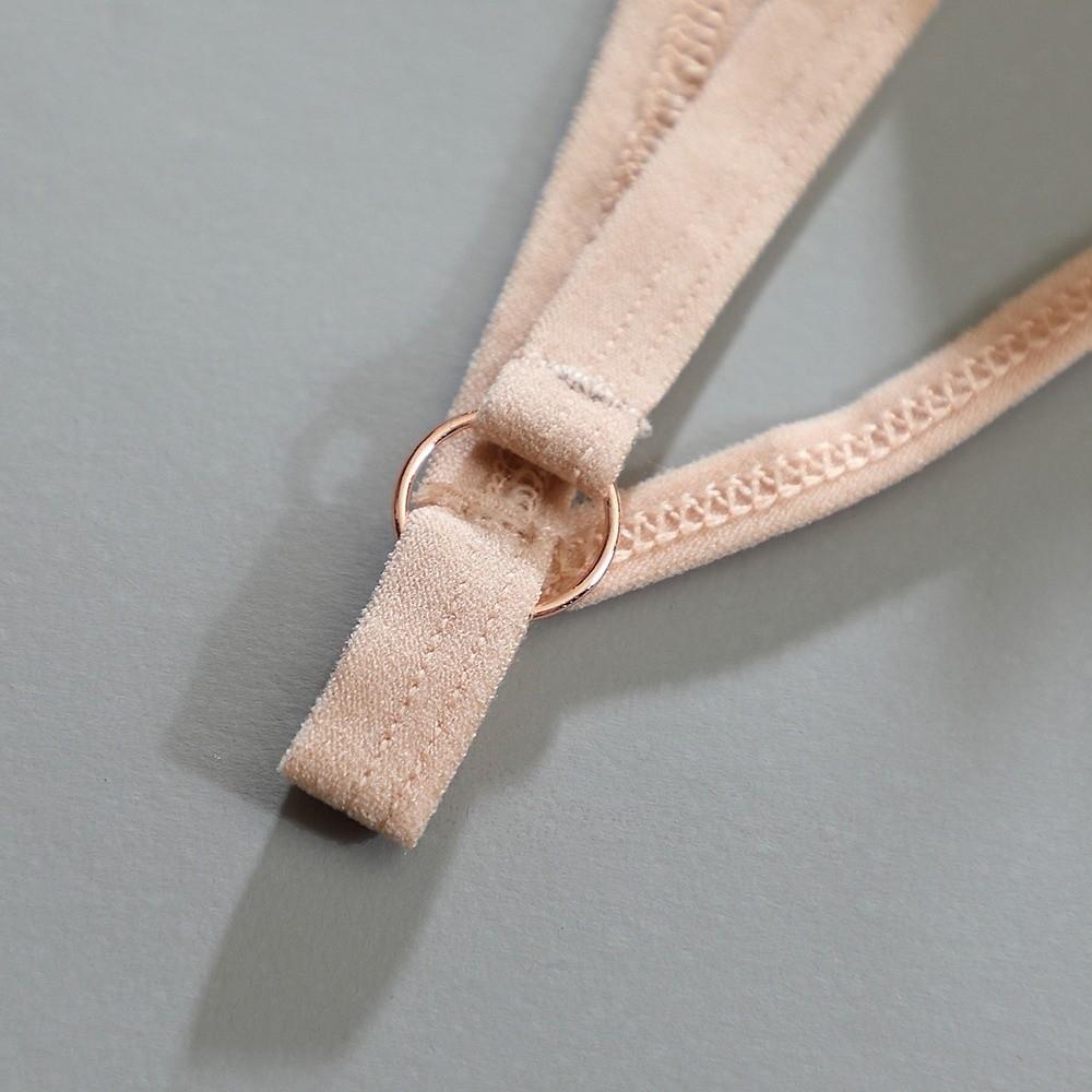 Stretchy Strappy Sheer Lace Thong Low Waist Romantic Panties Floral Embroidery Briefs  Ladies Girls