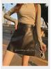 2023 Trendiger Minirock aus PU-Leder für Damen – Herbst/Winter Hot Girl Style