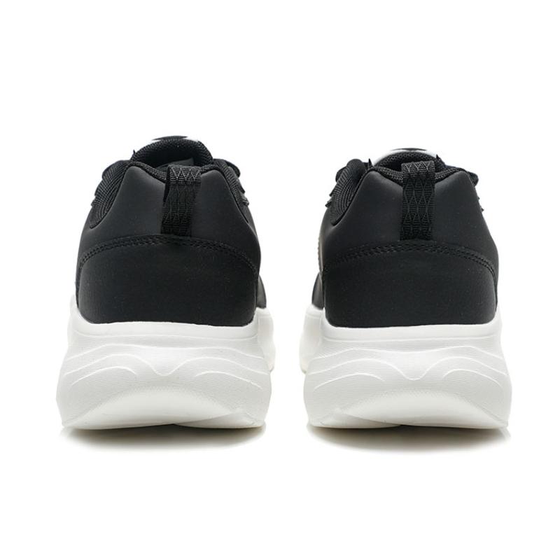 Anta Running Collection Slip-Resistant Breathable Low-Top Running Shoes Men's Black White Sneakers 912345527-5