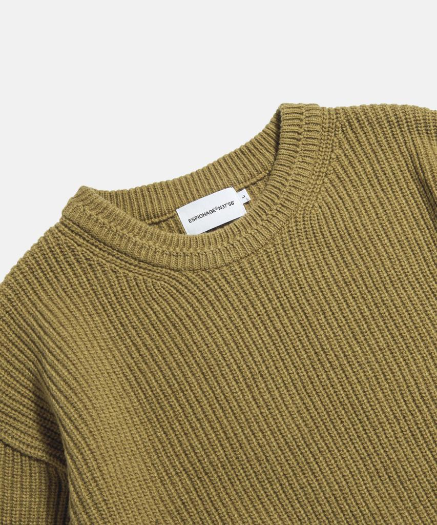 ESPIONAGE Miller Knit Sweater Golden Brown