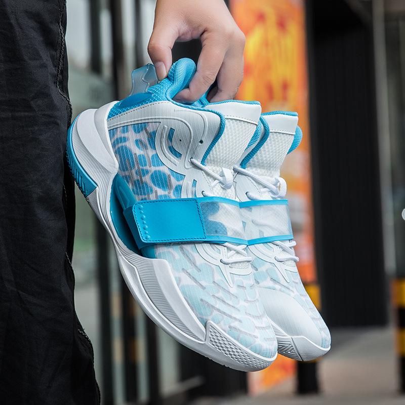 

Basketball shoes professional combat sports men s shoes breathable non-slip wear-resistant lightweight running shoes combat mesh shock-absorbing men 36