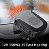 Car Heater/12V Portable Car Heater That Plugs Into Cigarette Lighter Windshield Defogger Car