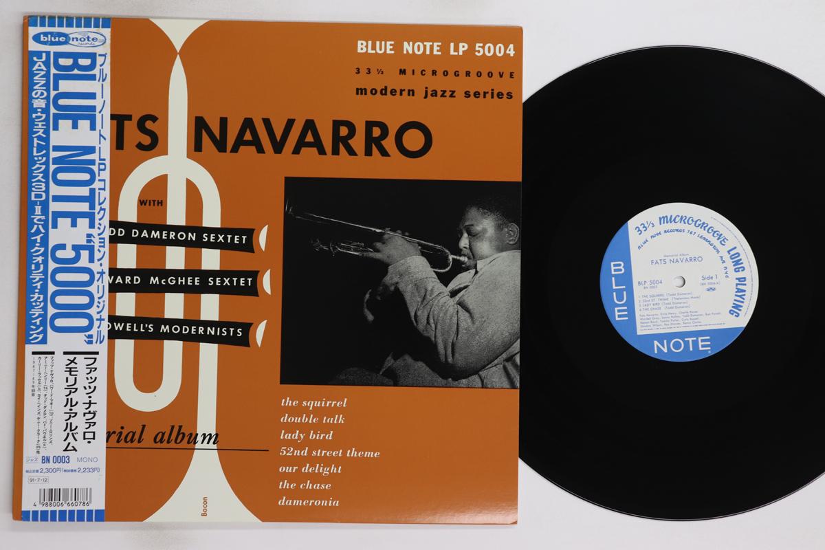 

LP Record FATS NAVARRO - Memorial Album BN0003 BLUE NOTE 1991 Japan Obi Jazz Used