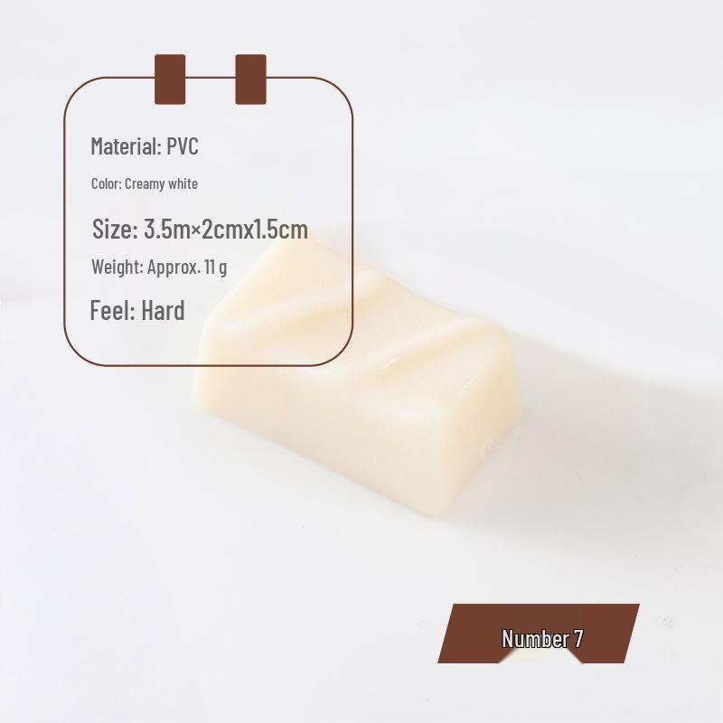 PVC Chocolate Model Props for Dessert Shop and Photography Display