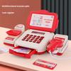 Supermarket Cash Register Children's Playthings Infant Puzzle Simulation Checkout Cashier Boys and Girls Every Birthday Gift Idea