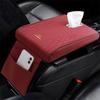 AABJT1 Car Armrest Cushion Mat Tissue Box Holder Center Console Cover Pad For Chevrolet Cruze Colorado Spark Captiva Malibu Trax Aveo