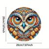 Owl Art Metal Tin Sign Waterproof Rustproof Wall Decor for Home Office Gift
