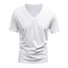 Summer men's t-shirt vest solid color loose slim fit