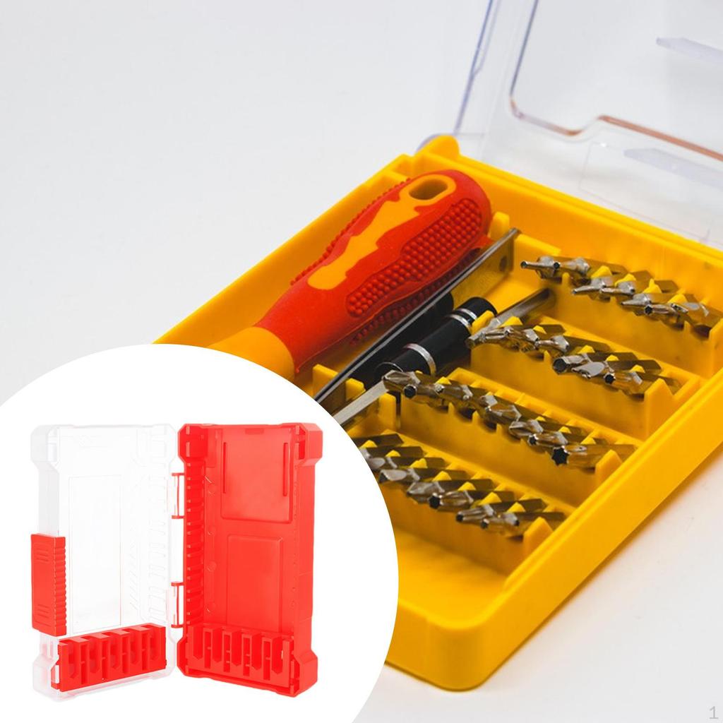 Organizer Empty Case Portable Storage Box Container Holder Featuring Sturdy PP Material And Secure