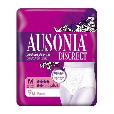 Ausonia Discreet M Plus Pants 9 Unidades