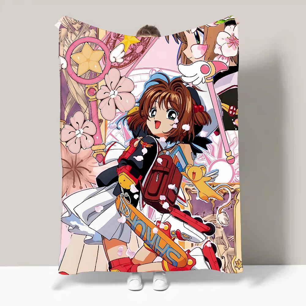 Card Captor Sakura Blanket Design Lightweight  For Dorms, Naps, Living Room, Office,Sofa,All-Season